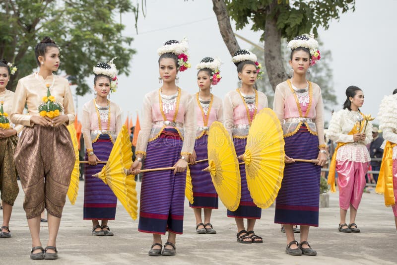 THAILAND BURIRAM SATUEK TRADITION THAI DANCE Editorial Image - Image of ...