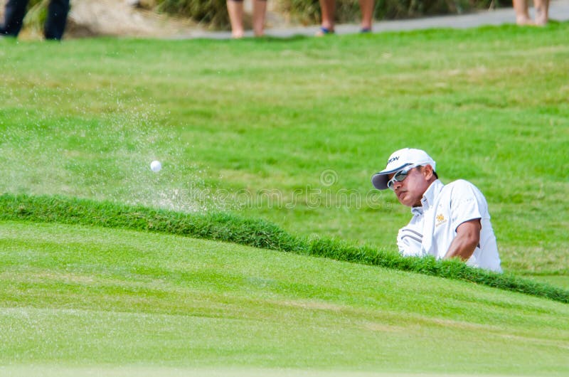 Thailand-Golf-Meisterschaft 2014 stockfotos Thailand-Golf-Meisterschaft 2014 stockfotos