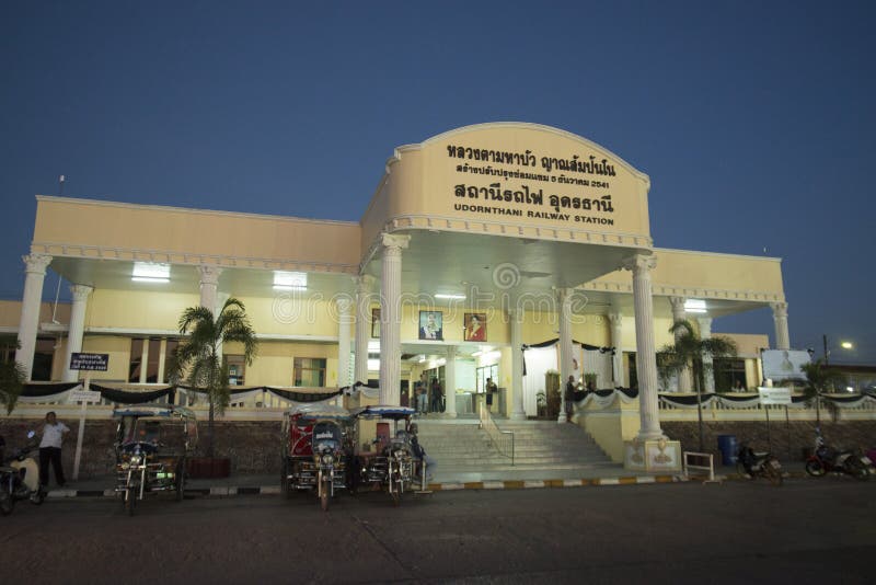 THAILAND ISAN UDON THANI RAILWAY STATION