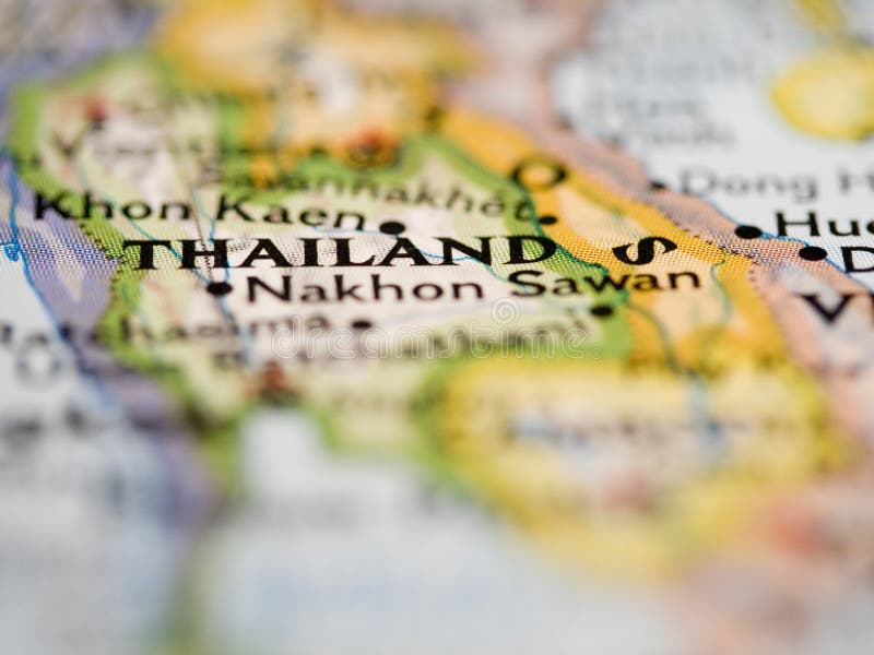 Thailand-Karte lizenzfreie stockbilder Thailand-Karte lizenzfreie stockbilder
