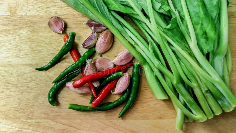 Thailand Klocka, chili, matlagning, matlagningpanna royaltyfria foton Thailand Klocka, chili, matlagning, matlagningpanna royaltyfria foton
