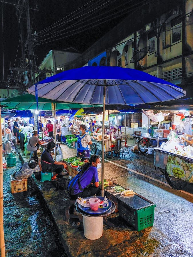 Thailand Street Food, Food Market Editorial Image - Image of food, road
