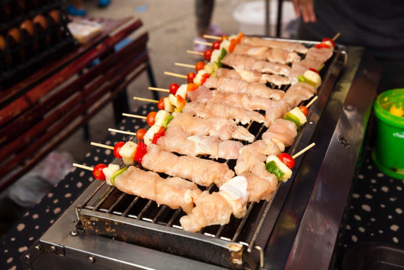 Thailand Thai Food on the Street Bangkok Stock Image - Image of enjoy
