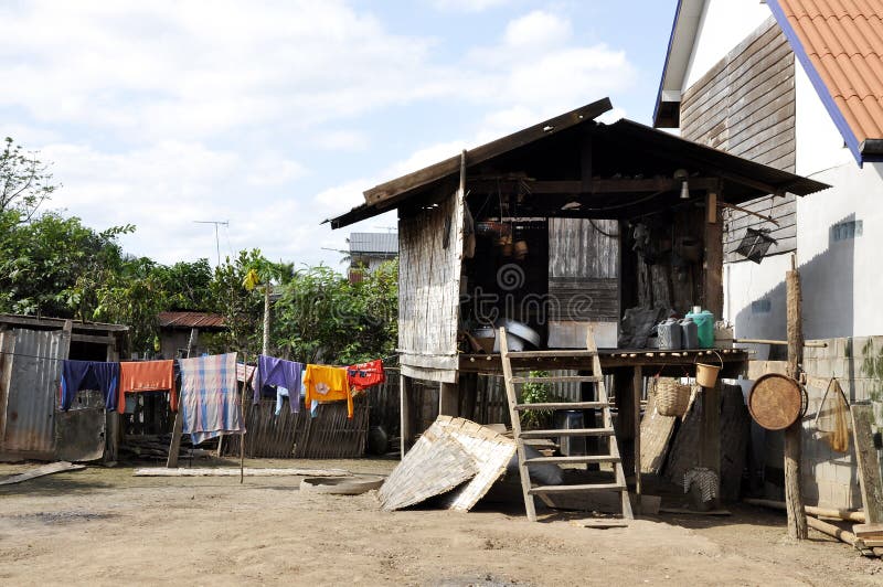 Thailand Village Country House Outdoor Local