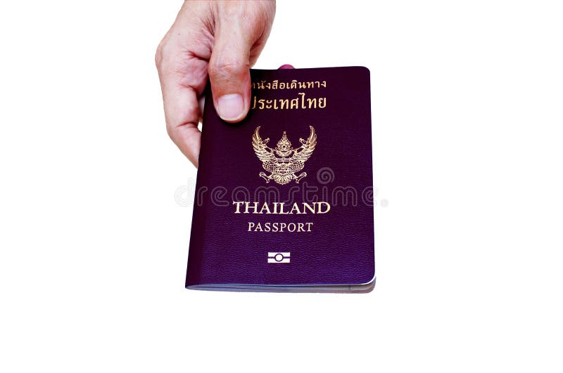 Thais Paspoort royalty-vrije stock afbeeldingen Thais Paspoort royalty-vrije stock afbeeldingen