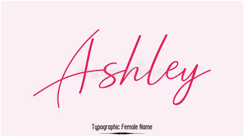 Ashley Name Graphics