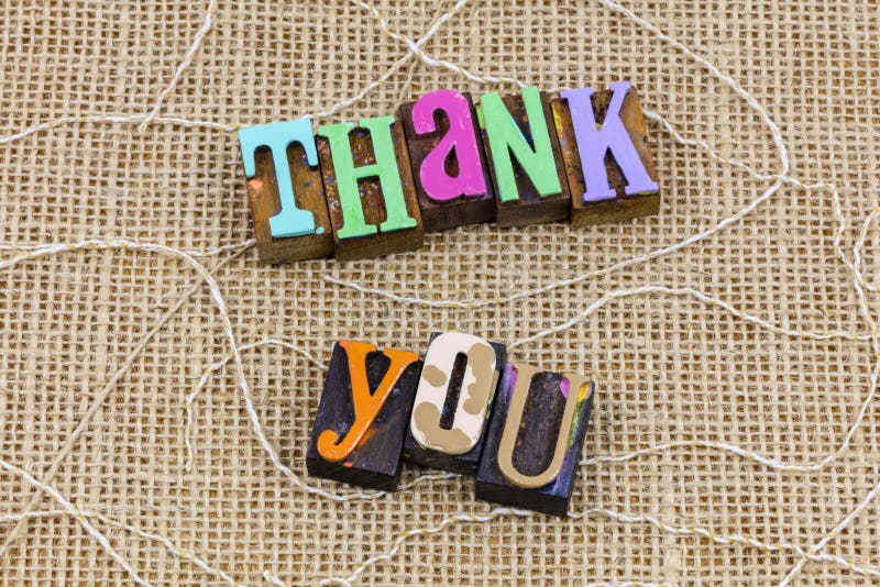 Thank you personal appreciation help thanks grateful gratitude courtesy manners