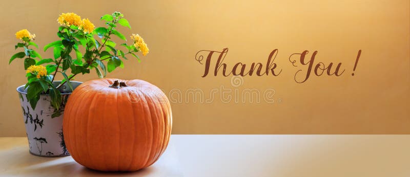 Fall Thank You Banner