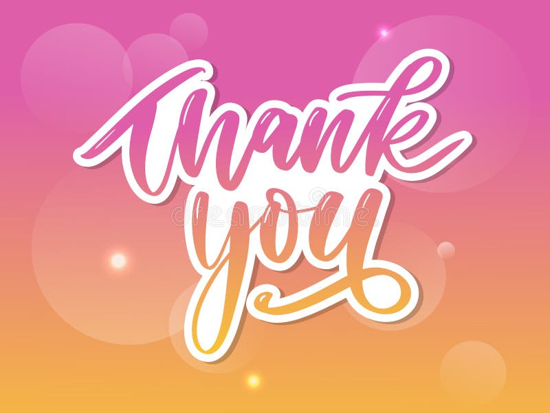 Thank You handwritten inscription. Hand drawn lettering. Thank You calligraphy. Thank you card. Vector illustration. Slogan royalty free illustration Thank You handwritten inscription. Hand drawn lettering. Thank You calligraphy. Thank you card. Vector illustration. Slogan royalty free illustration
