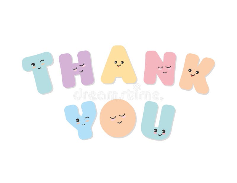 Kawaii Thank You Stock Illustrations – 141 Kawaii Thank You Stock  Illustrations, Vectors & Clipart - Dreamstime