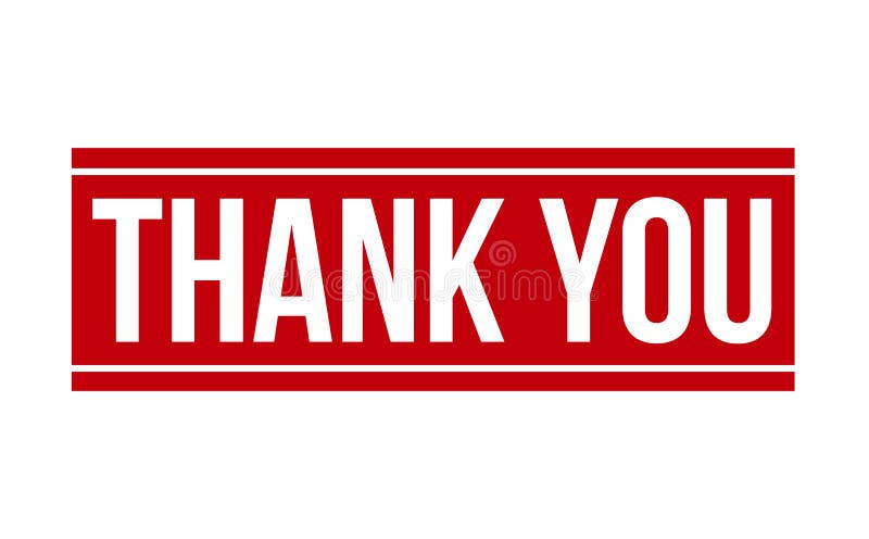 Thank you rubber stamp Royalty Free Vector Image