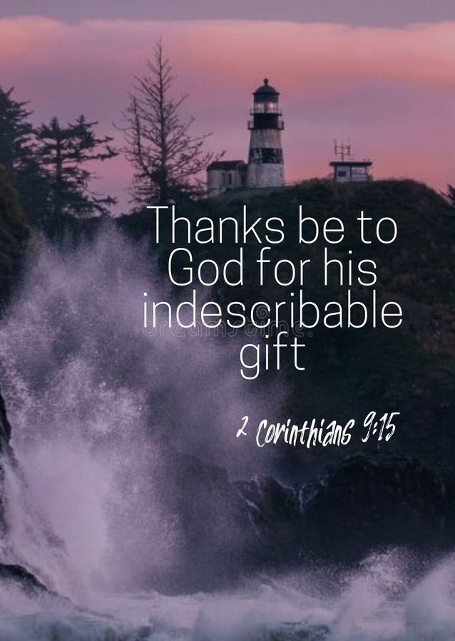 for his indescribable gift! | Christmas bible verses, Thankful, Bible apps