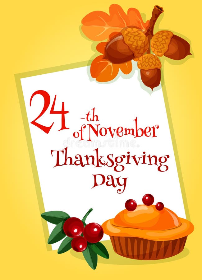Thanksgiving Day greeting card design vector illustration Thanksgiving Day greeting card design vector illustration