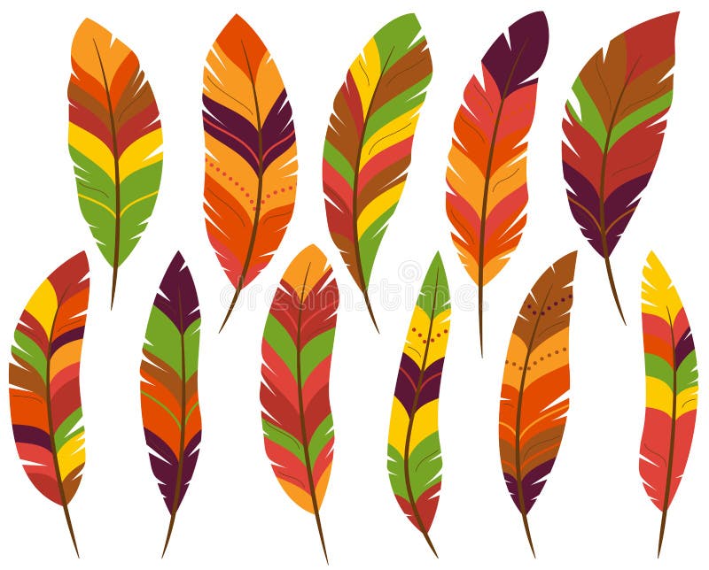 Clipart Of Feathers