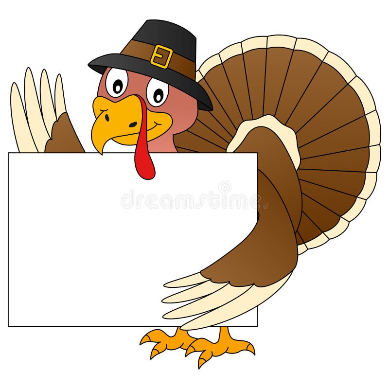 Thanksgiving Turkey and Banner