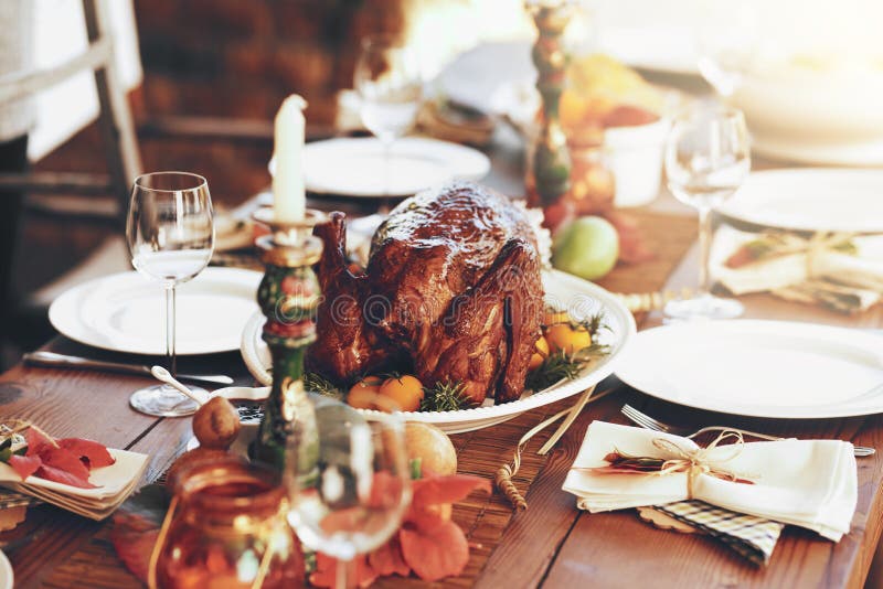 Foods Table Thanksgiving Day Stock Photos - Free & Royalty-Free Stock ...