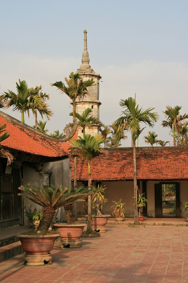 But Thap  Pagoda North Vietnam  Stock Image Image of 