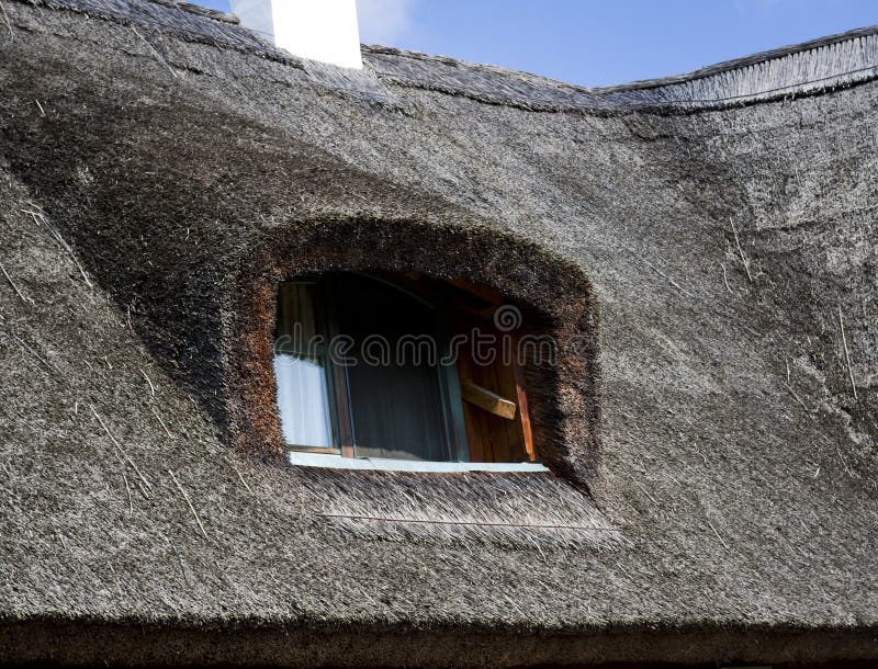 Thatched house detail