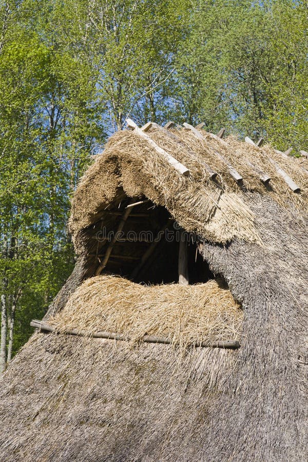 Thatched roof stock image. Image of barn, rooftop, roof ...