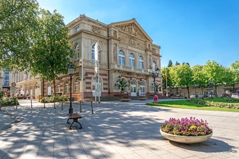 The Theater Building. BadenBaden. Germany Stock Photo Image of baden, history 71620912