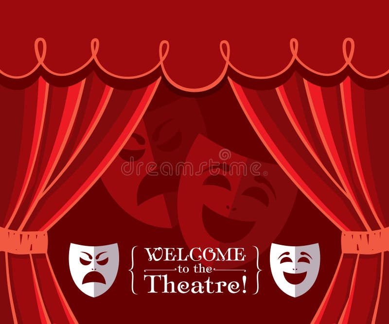 Theater Masks Stock Illustrations – 10,840 Theater Masks Stock  Illustrations, Vectors & Clipart - Dreamstime