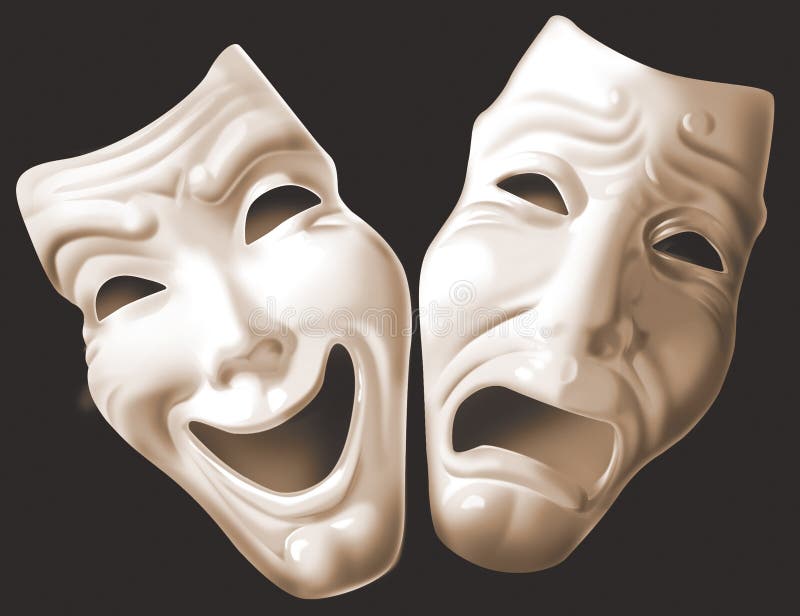 Theater_mask illustration de vecteur Theater_mask illustration de vecteur