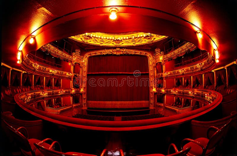 Theater in rood Theater in rood