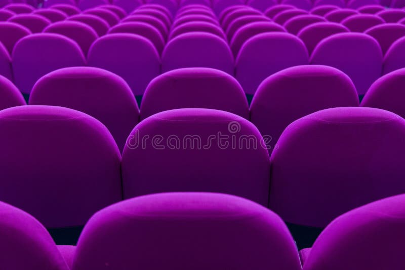 Theater seats stock image. Image of design, organ, auditorium 293948423