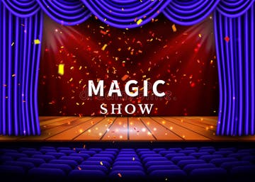 Magic Show Stage Stock Illustrations – 8,510 Magic Show Stage Stock