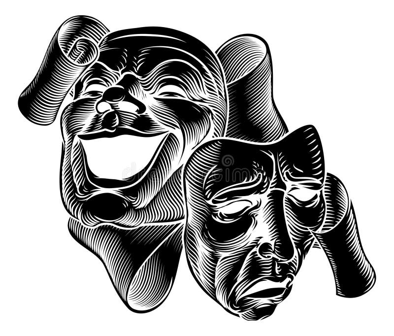 Theater Masks Stock Illustrations – 10,840 Theater Masks Stock  Illustrations, Vectors & Clipart - Dreamstime