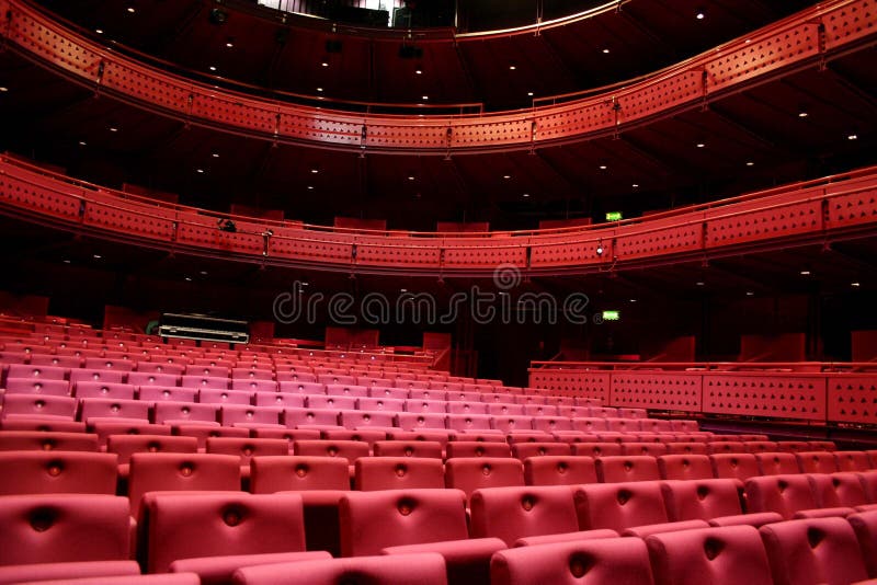 Asiento en teatro el lugar.