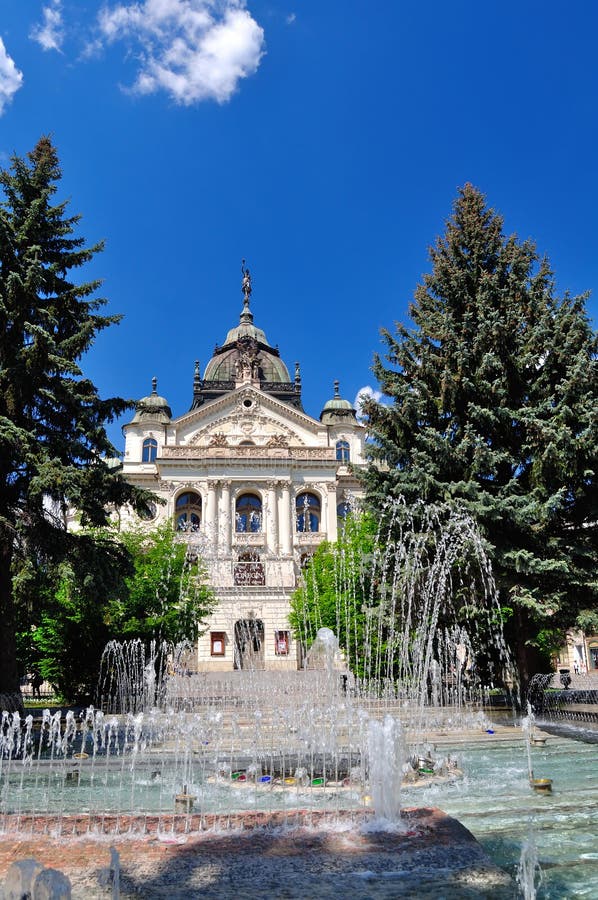 Theatre of J. Borodac with fountain