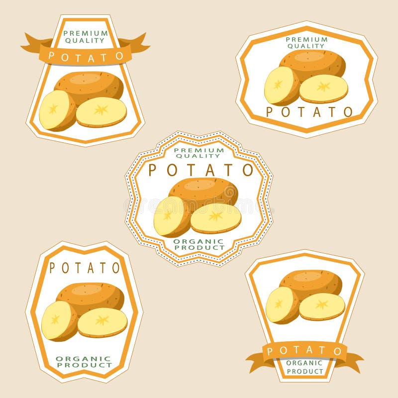 The theme potato stock vector. Illustration of healthy - 95820630