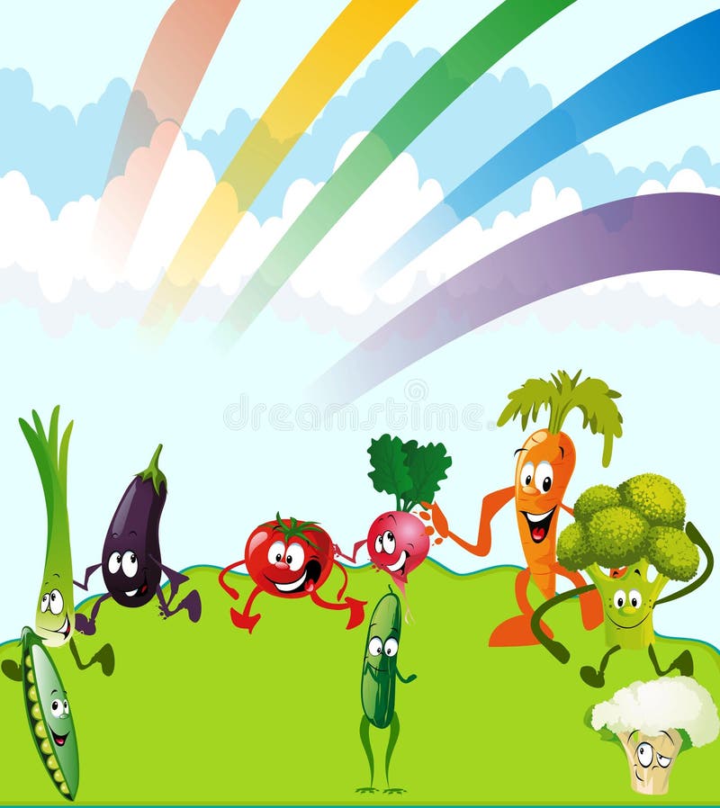 Animated Vegetables Stock Illustrations 160 Animated Vegetables Stock