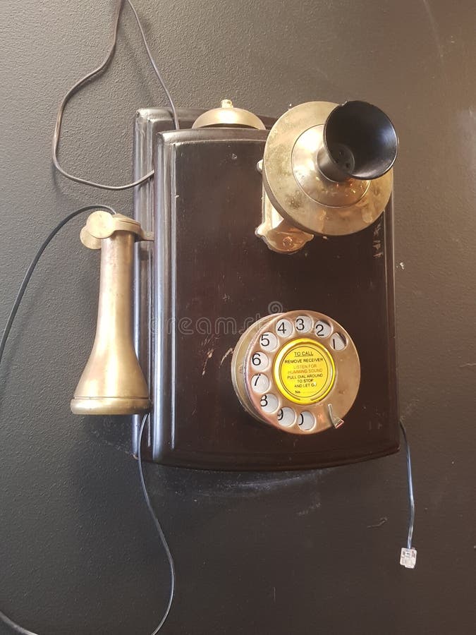 Thenbsp Telephonenbsp, Das Von Alexander Graham Bell Im Jahre 1876 Erfunden  Hat, Gilt Als Ältestes Thenbsp Telephonenbsp In Der We Stockbild - Bild Von  Welt, Graham: 192769609