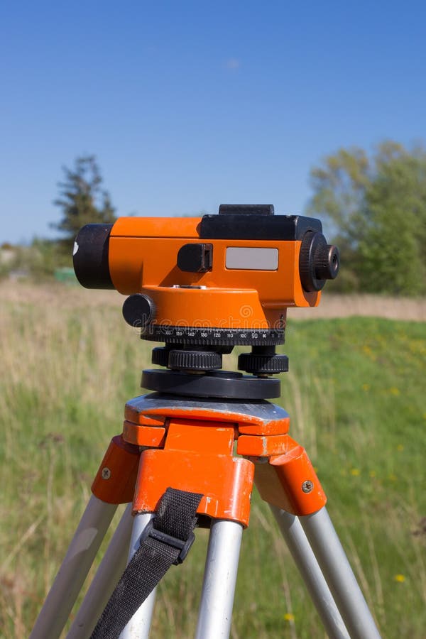 Theodolite stock image. Image of tool, level, tripod 29110305
