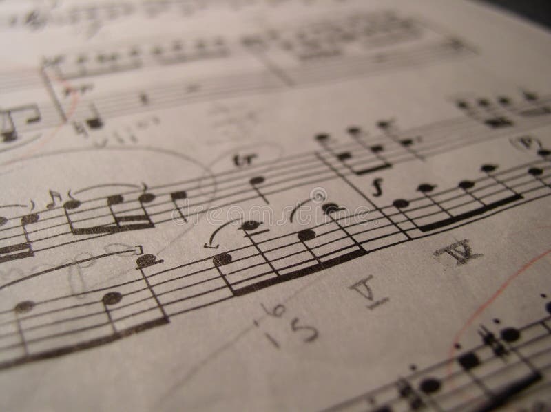 Theorie 101 van de muziek stock afbeeldingen Theorie 101 van de muziek stock afbeeldingen