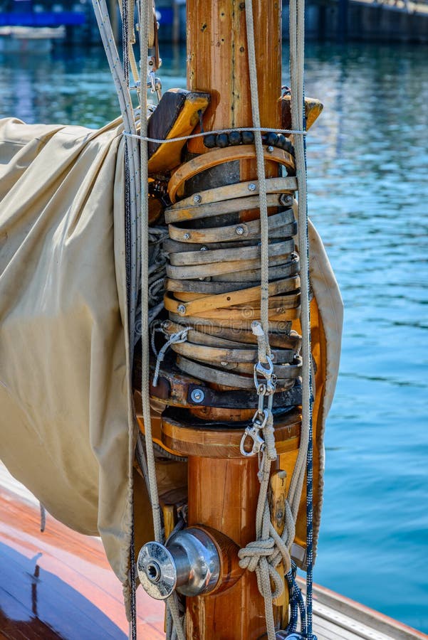 wooden sailboat mast for sale