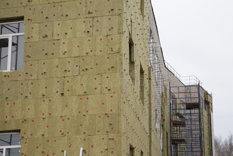 Thermal Insulation of a Multistorey Building with Special Materials