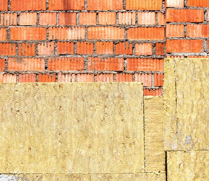 Wall insulation stock photo. Image of brick, energy, wall 29717310