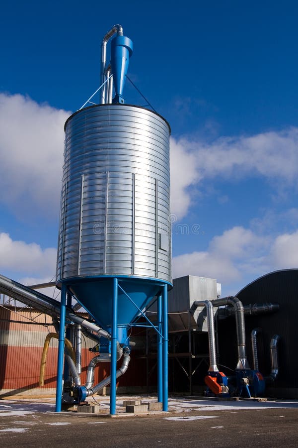 Thermal power station stock image. Image of black, energy - 9249443