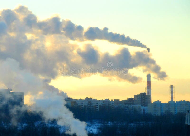 The thermal power station editorial photo. Image of formation - 73427076