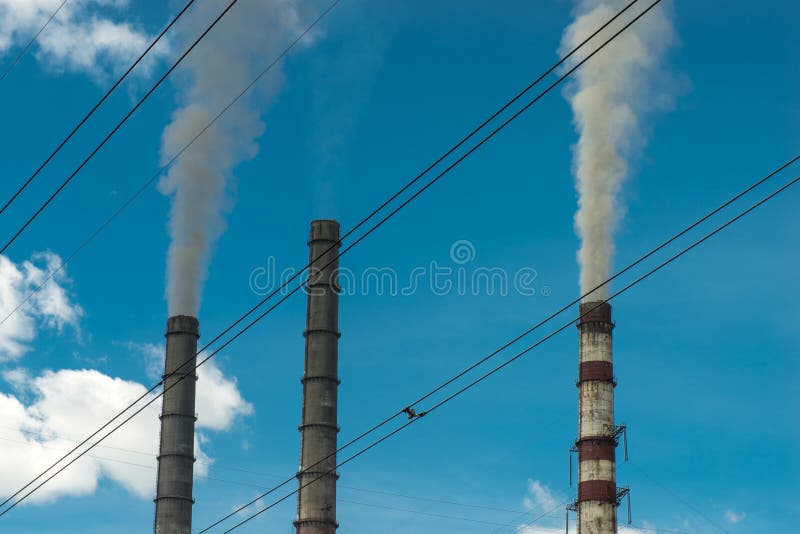Thermal Power Stations and Power Lines. Distribution Electric