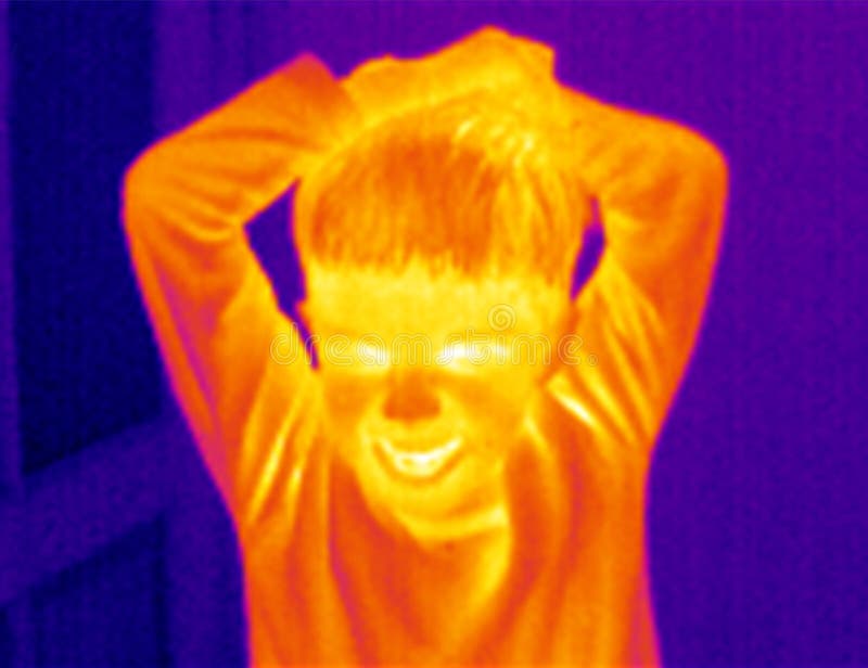 Thermograph-Angry boy