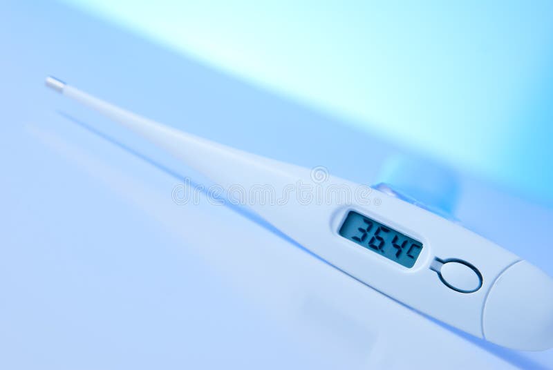 Digital thermometer for measuring the body tepmerture