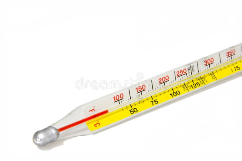 Thermometer stock afbeelding Thermometer stock afbeelding
