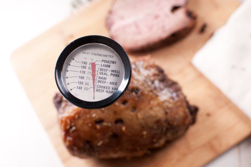 Thermometer for meat stock photo Thermometer for meat stock photo