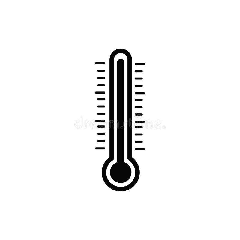 Thermometer Silhouette Stock Illustrations 5,632 Thermometer