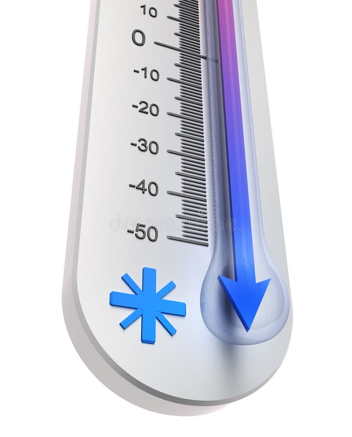 Thermometer Rise of Temperature Stock Illustration Illustration of