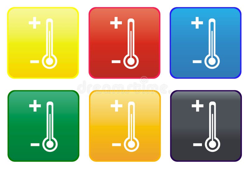 Thermometer web button